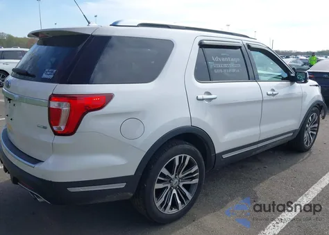 2018 Ford Explorer Platinum from USA, damaged, VIN 1FM5K8HT2JGA33552